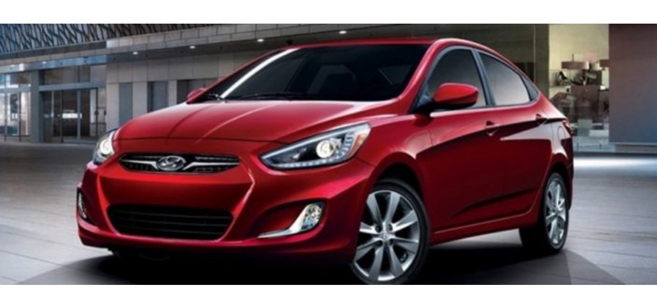 Hundai accent blue 2022